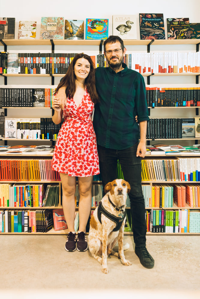 Estela Sanchis y Jaime Belda. Librería Bangarang
